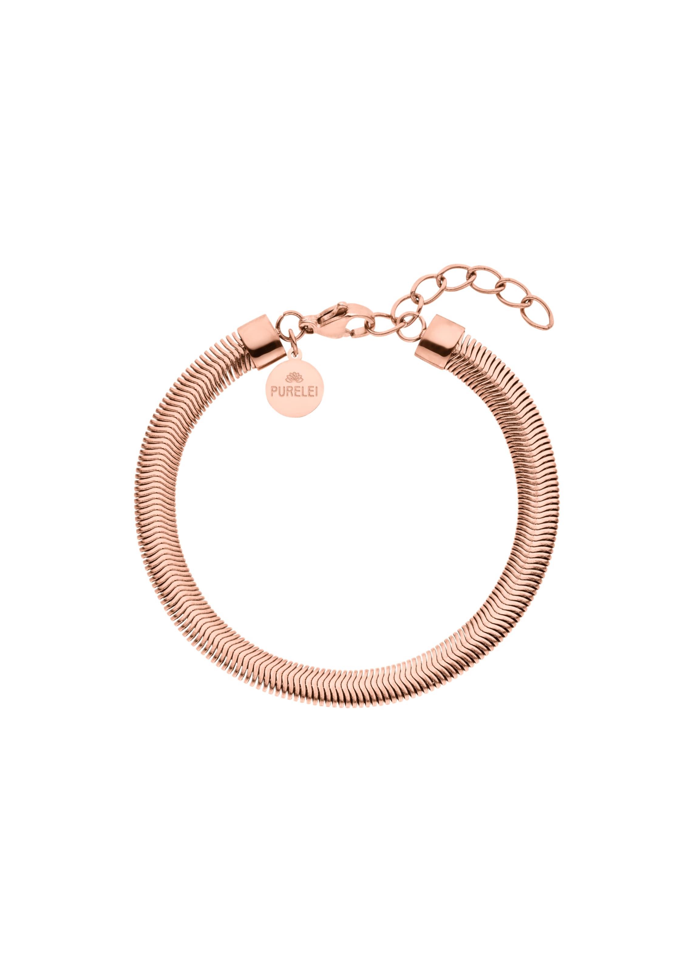 PURELEI Armband  'Flow' in Gold: Vorderseite
