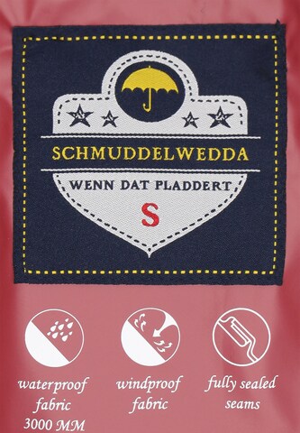Schmuddelwedda - Abrigo funcional en rojo