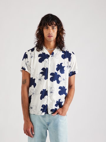 BLEND Regular fit Button Up Shirt in Blue: front