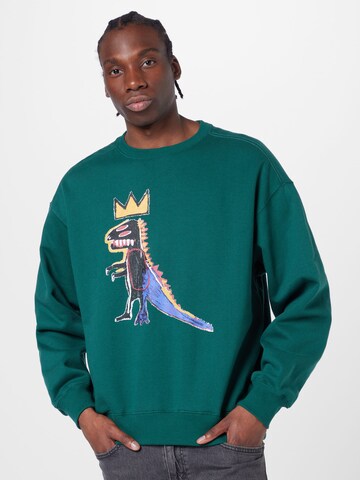 Cotton On Sweatshirt in Grün: Vorderseite
