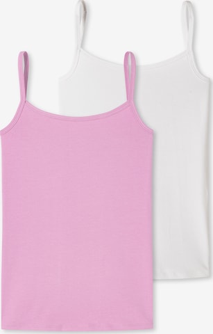 SCHIESSER Top ' 95/5 Organic Cotton ' in Roze: voorkant