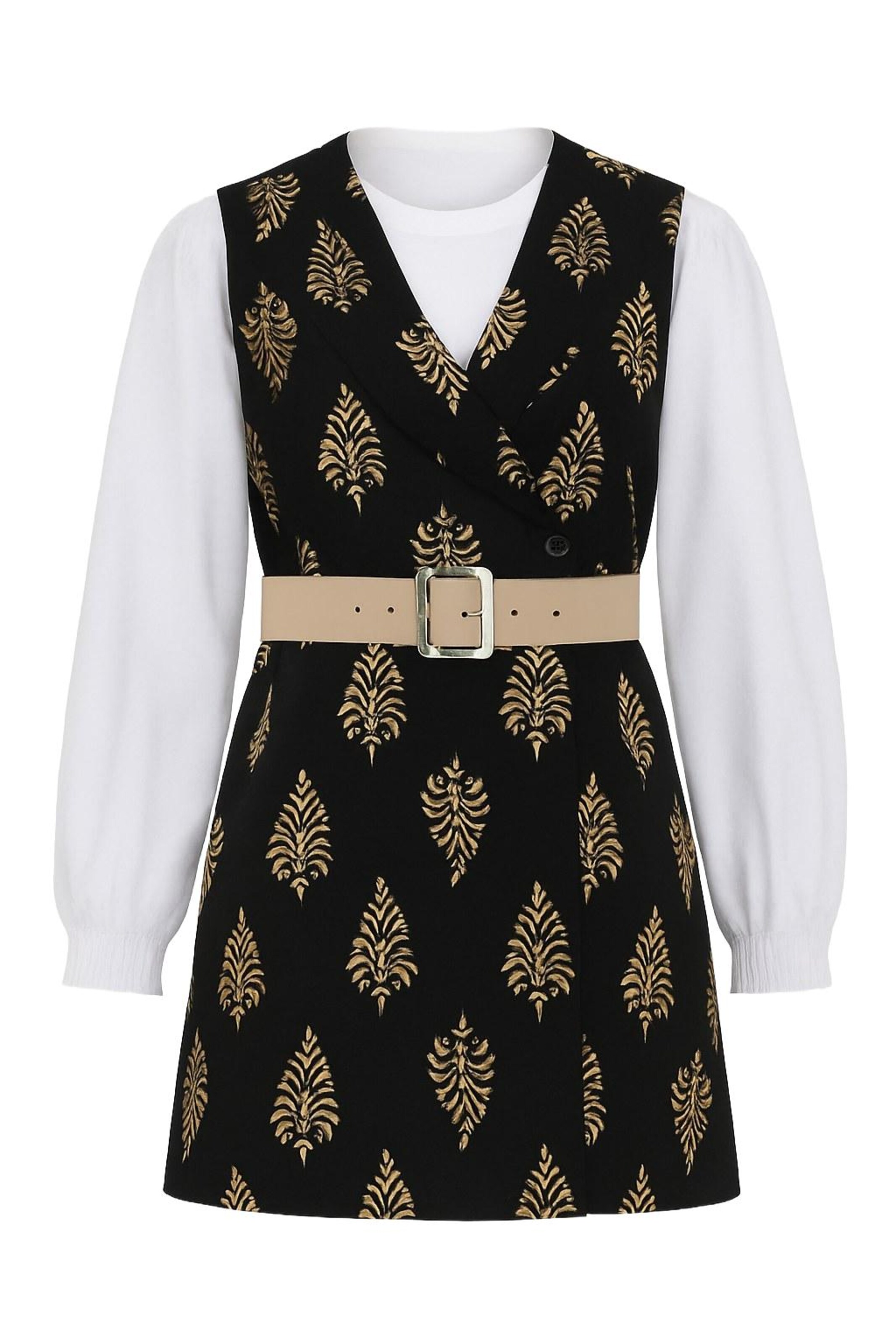 MODAMIHRAM Vest in Black