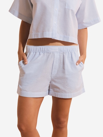 Pantaloncini da pigiama 'Bettina' di ETAM in blu: frontale