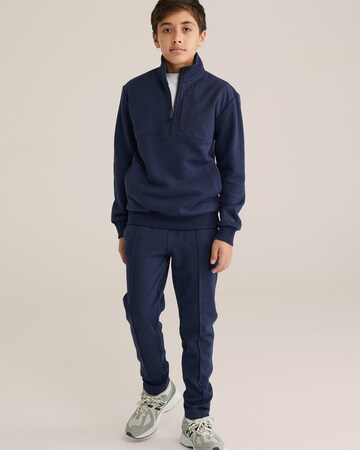 WE Fashion Обычный Штаны в Синий