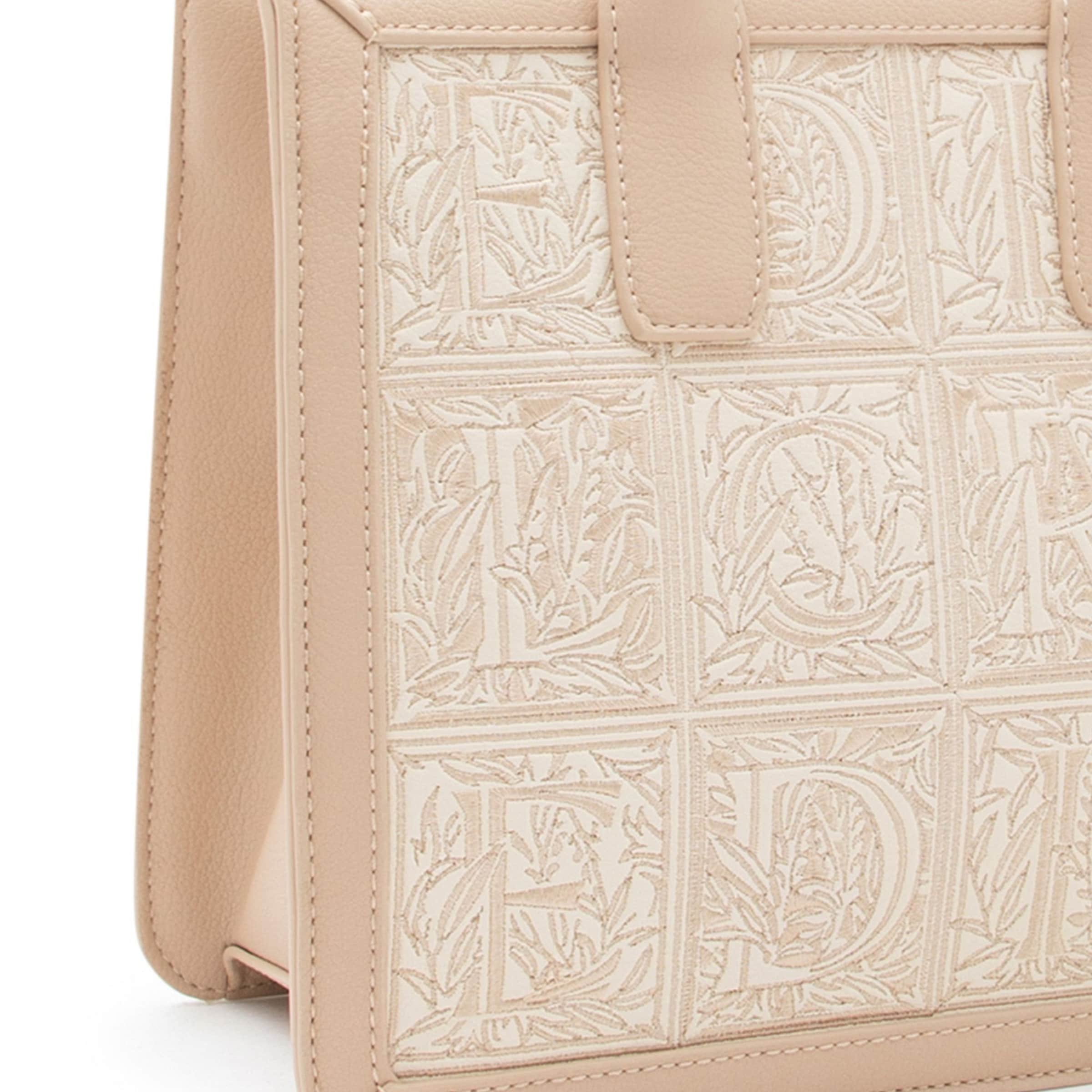 Borsa a mano 'Orelia' di L.CREDI in beige