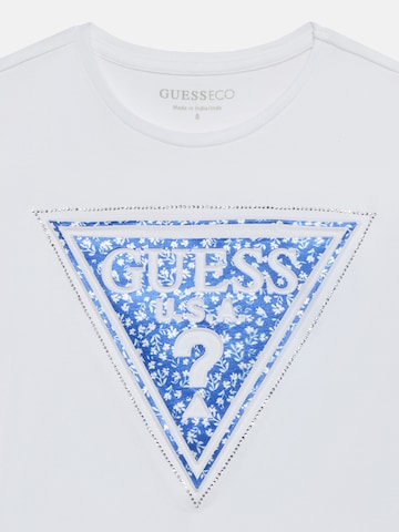 GUESS Koszulka w kolorze biały
