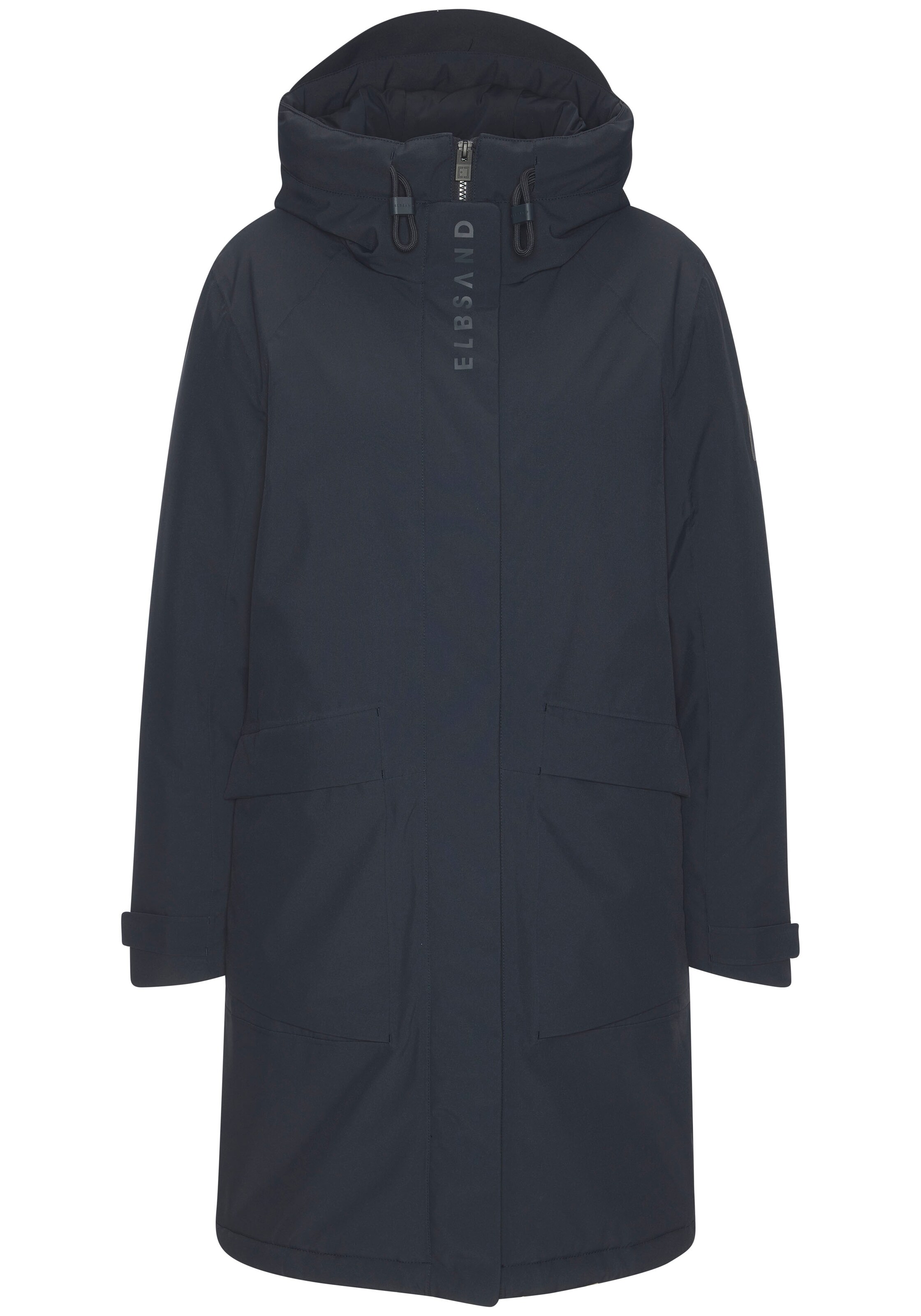 Elbsand Between-Seasons Parka in Blue: front