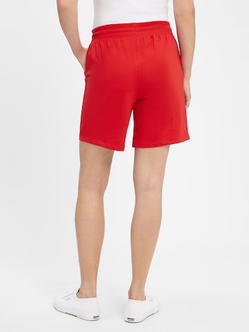 Franco Callegari Regular Shorts in Rot