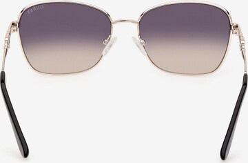 Lunettes de soleil GUESS en or