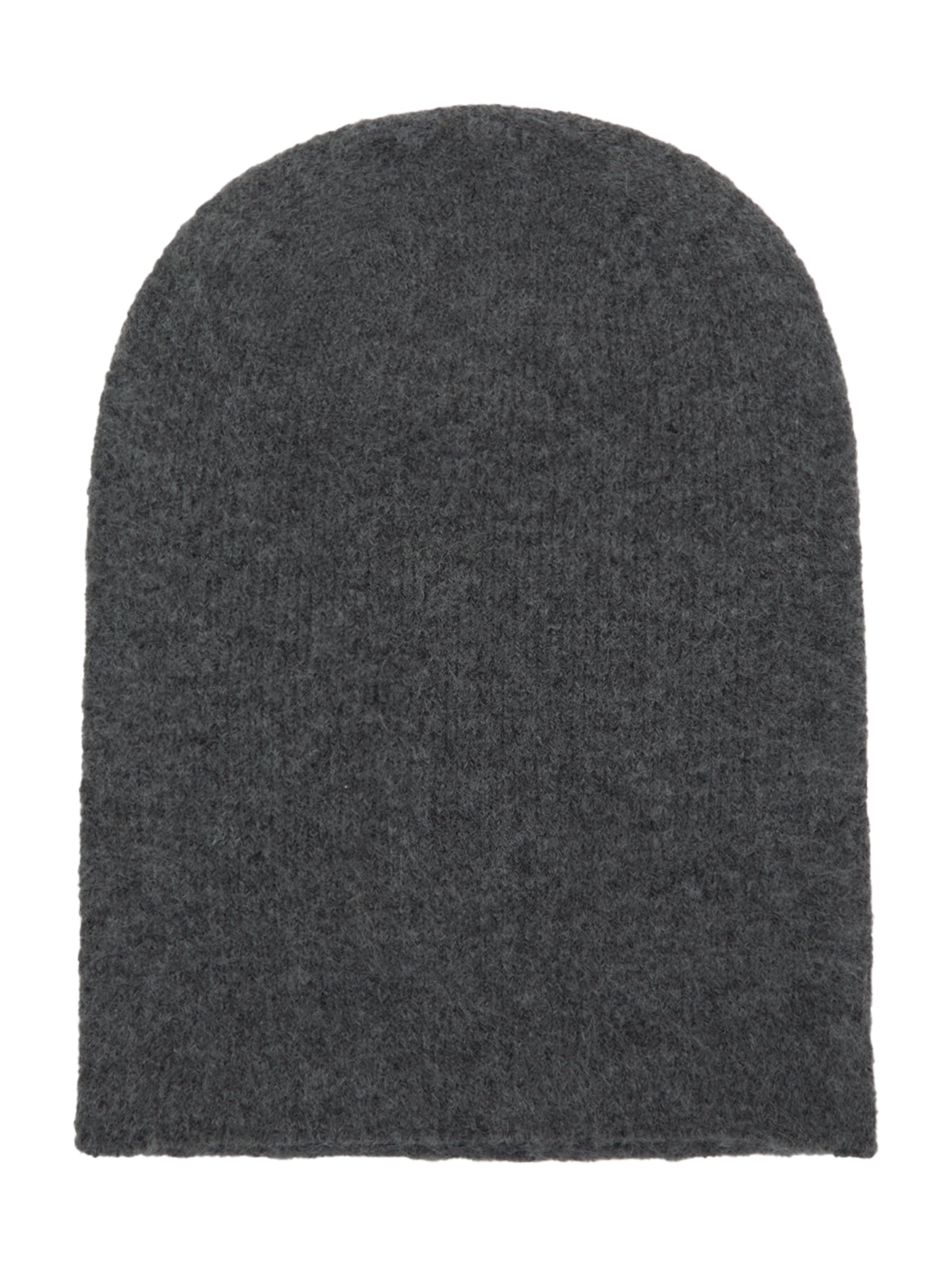 Pull&Bear Beanie in Grey: front