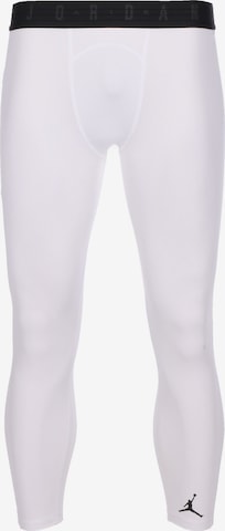 Jordan - Slimfit Pantalón deportivo en blanco: frente