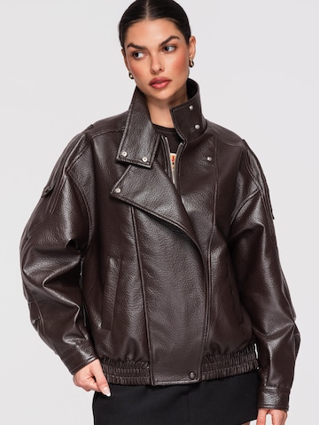 Ombre Between-season jacket in Brown
