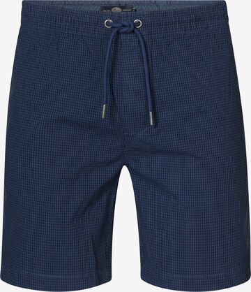 Petrol Industries Regular Trousers in Blue: front
