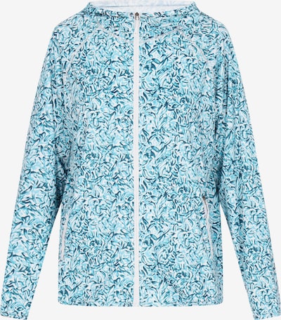 SANIKA Välikausitakki värissä vesi / petrooli / offwhite, Tuotenäkymä