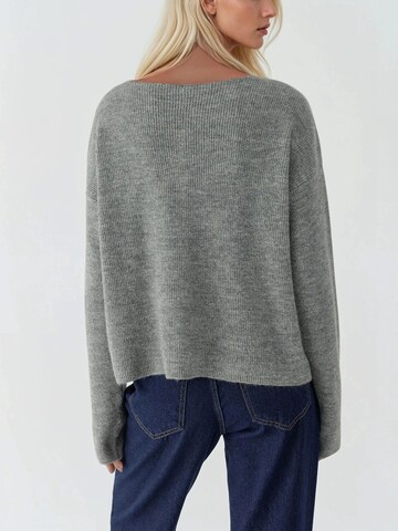 Hiccup Knit Cardigan in Grey