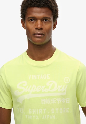 Superdry Shirt in Yellow