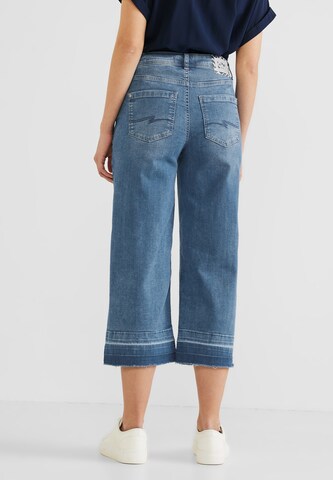 STREET ONE Wide Leg Jeans in Blau