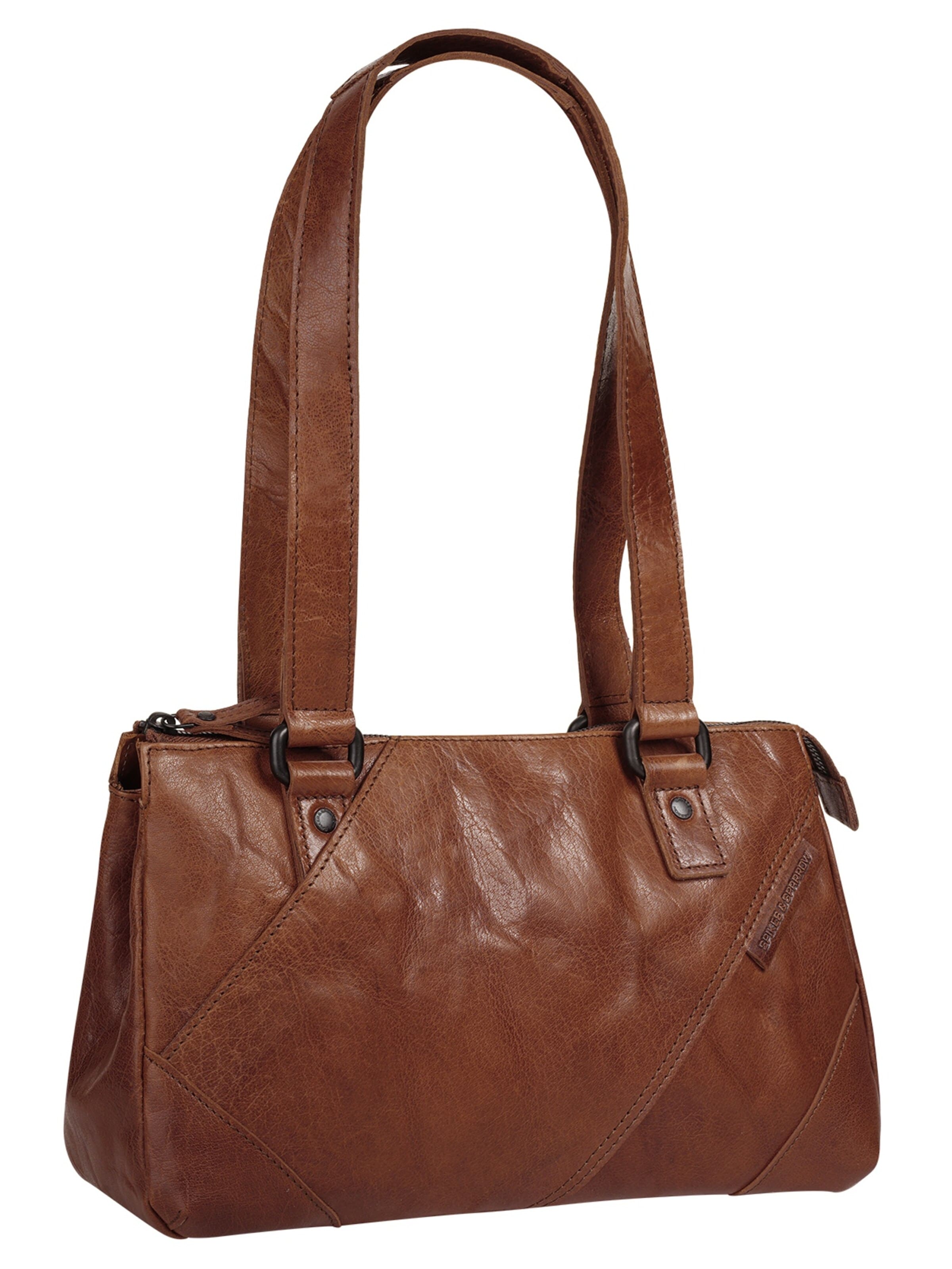 Spikes & Sparrow Handtas in Bruin