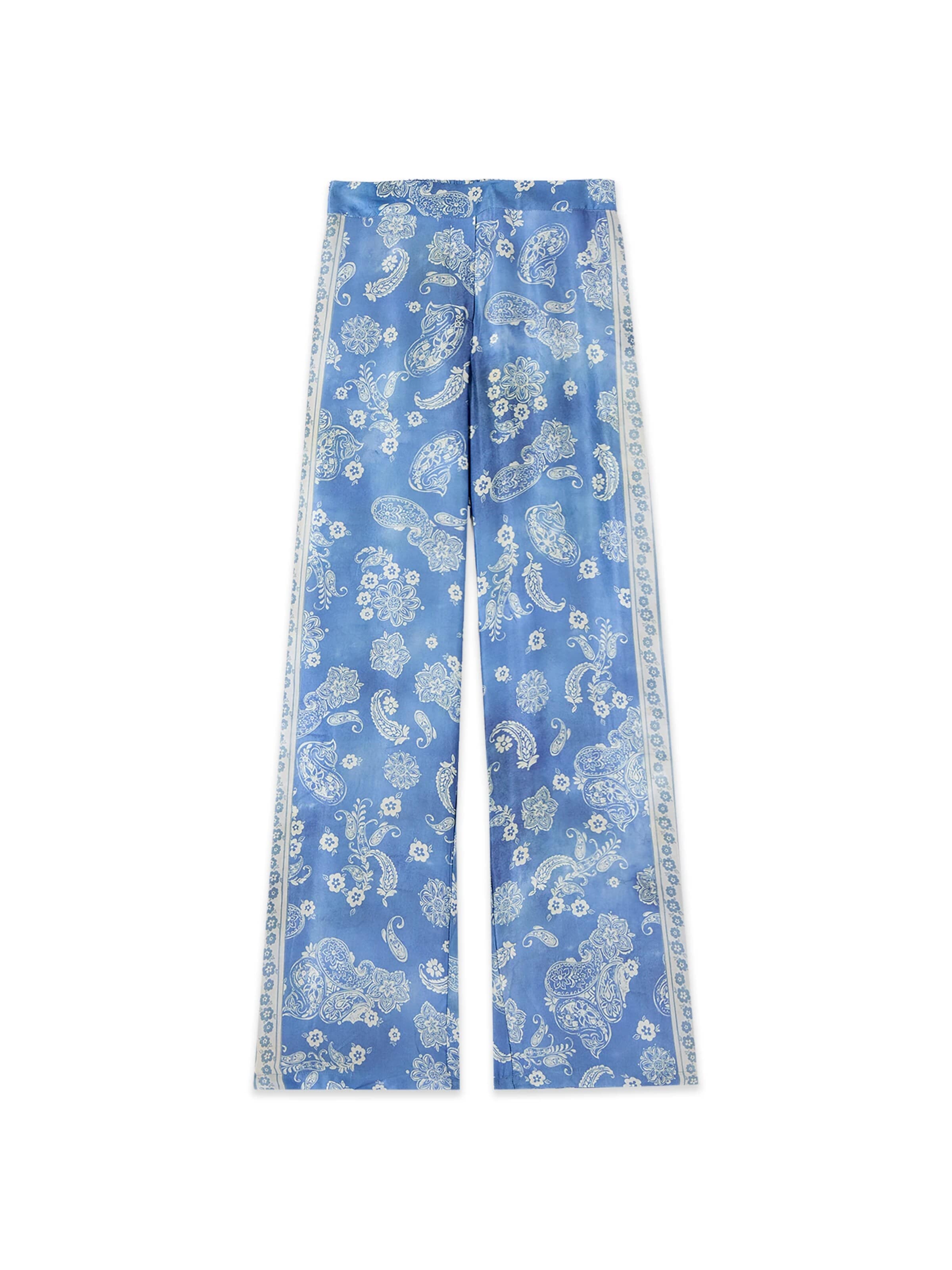oltre - Ropa ancha Pantalón en azul: frente
