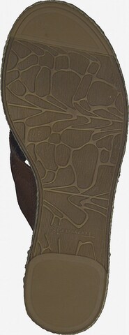 TAMARIS Mules in Brown