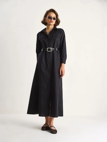 Bianco Lucci Blousejurk in Zwart