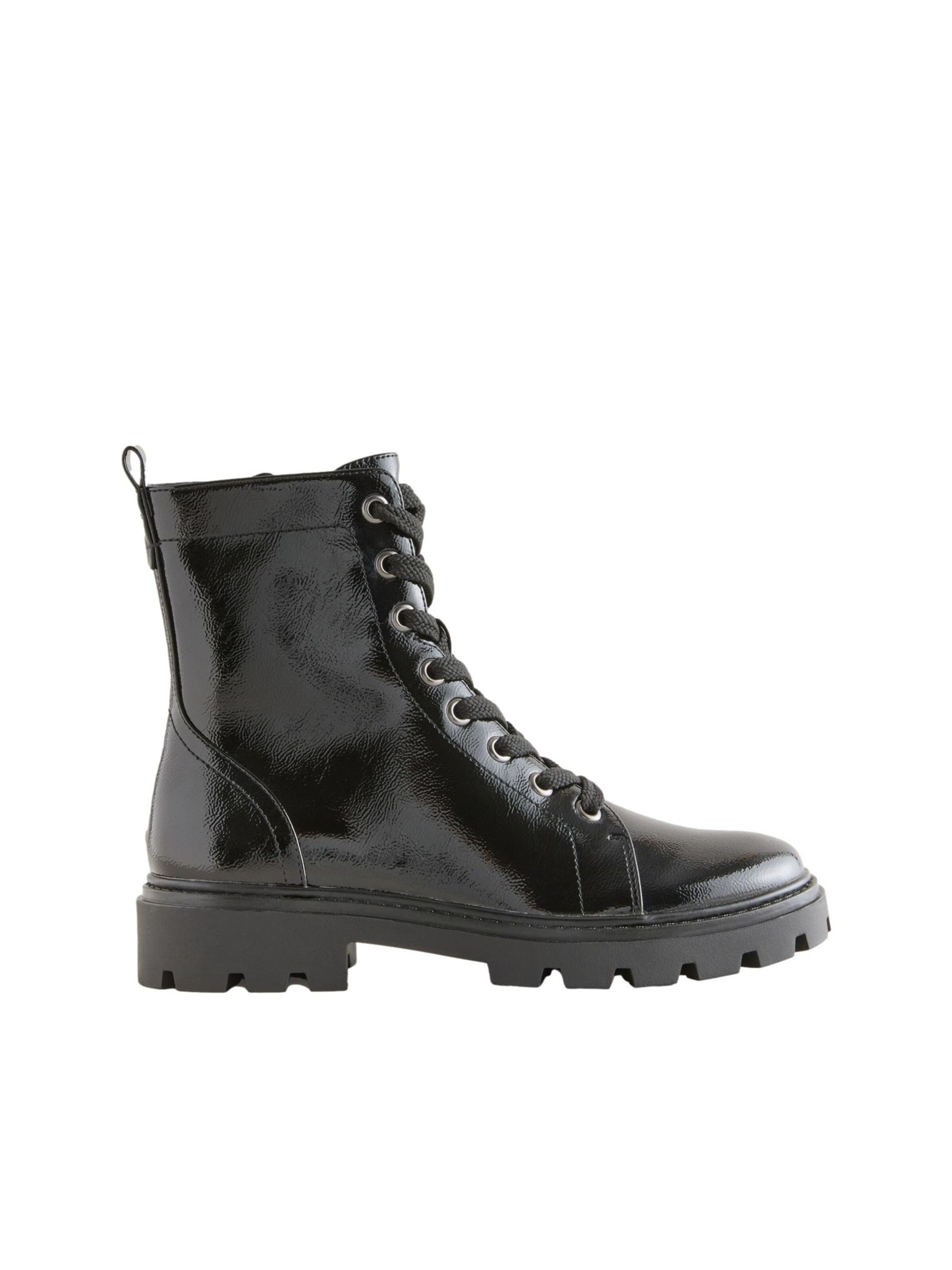 Next Ниски ботуши с връзки 'Forever Comfort' в черно