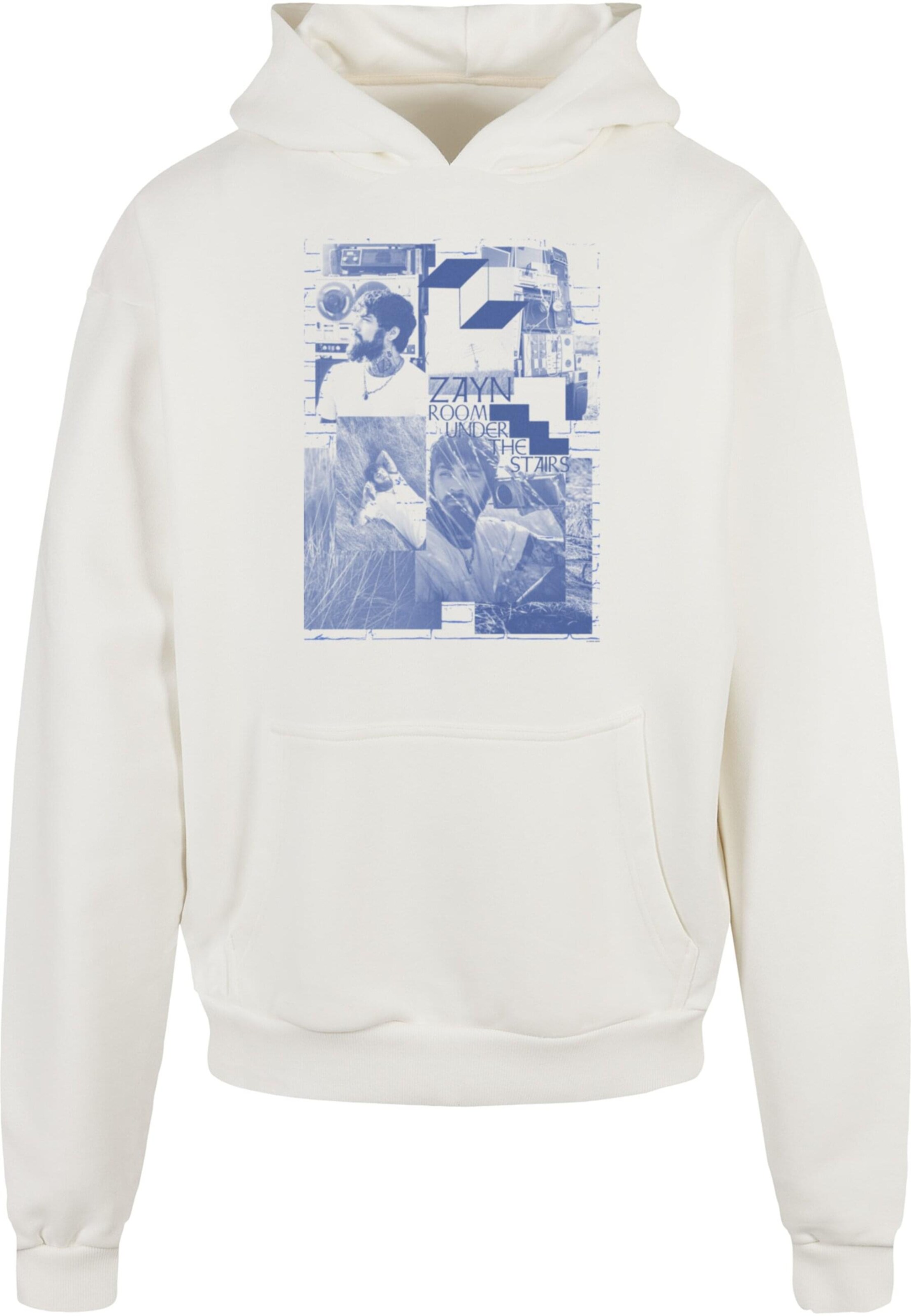 Merchcode Sweatshirt 'Zayn - VTG' in Red: front