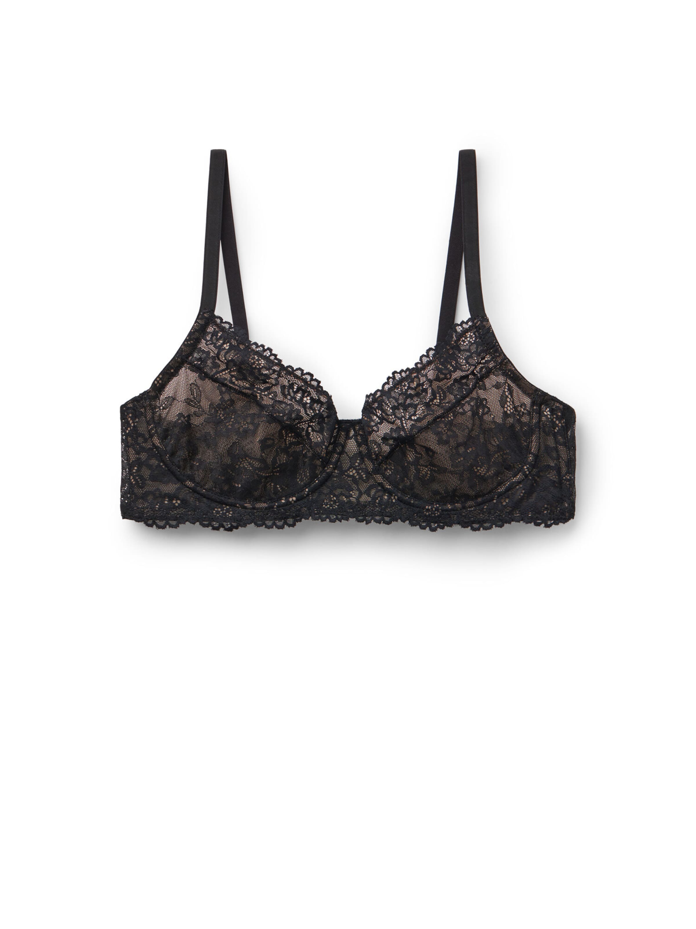 Tezenis Bra 'Paris' in Black: front