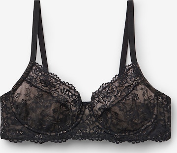 Tezenis Bra 'Paris' in Black: front