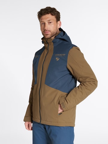 ZIENER Athletic Jacket 'Tafar' in Brown