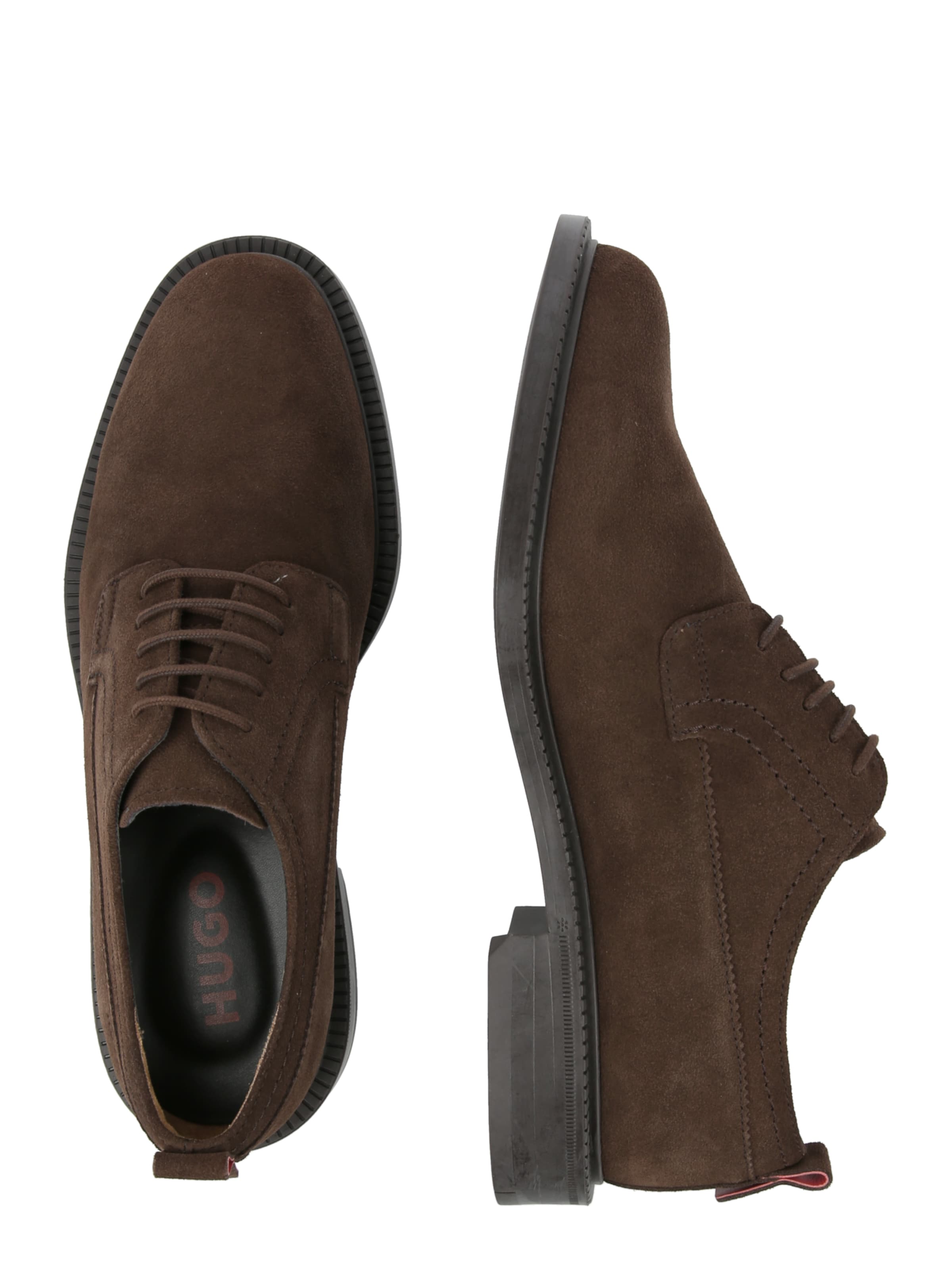 brūns HUGO Kurpes ar šņorēm 'Lysander'