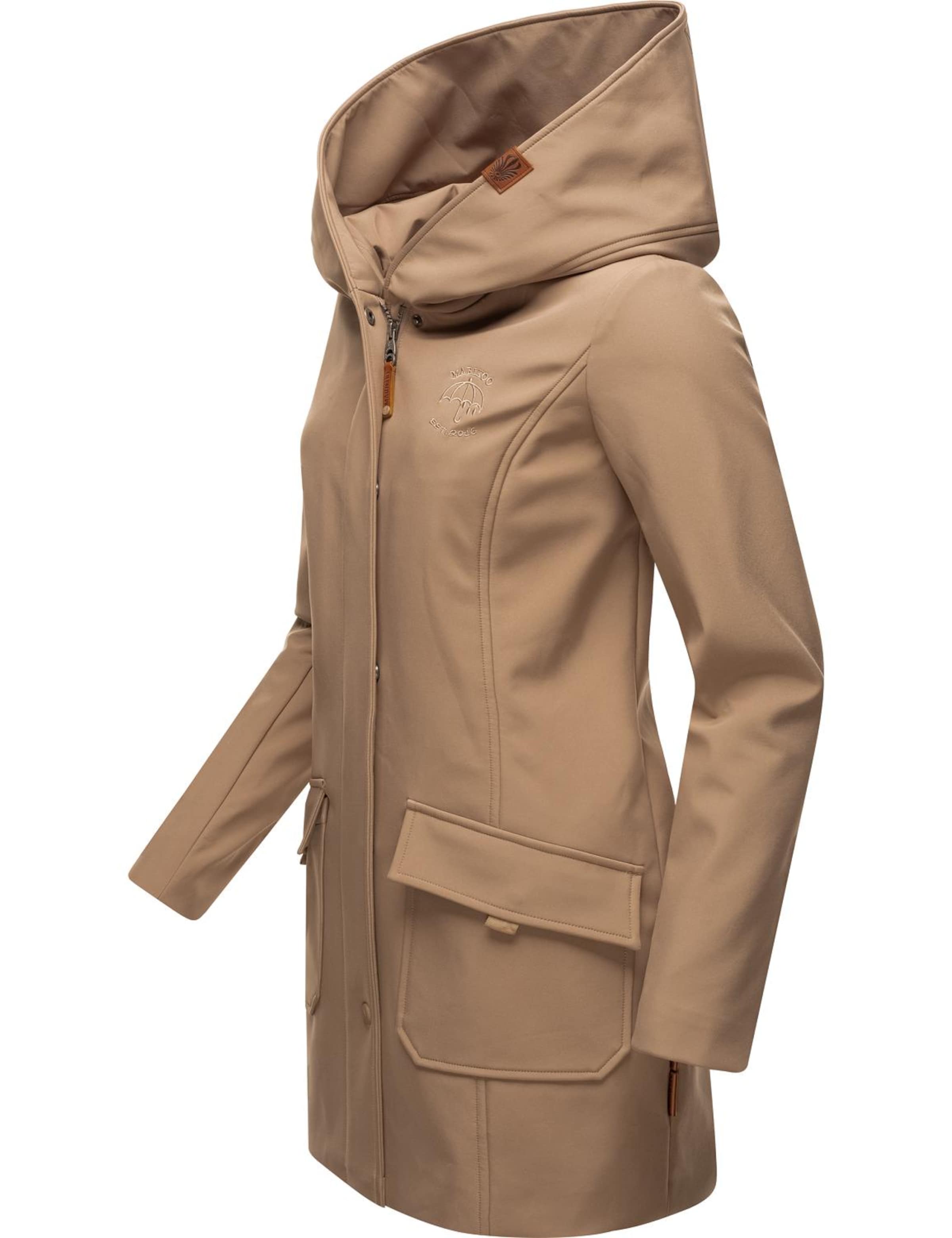 Manteau fonctionnel 'Mayleen' MARIKOO en marron