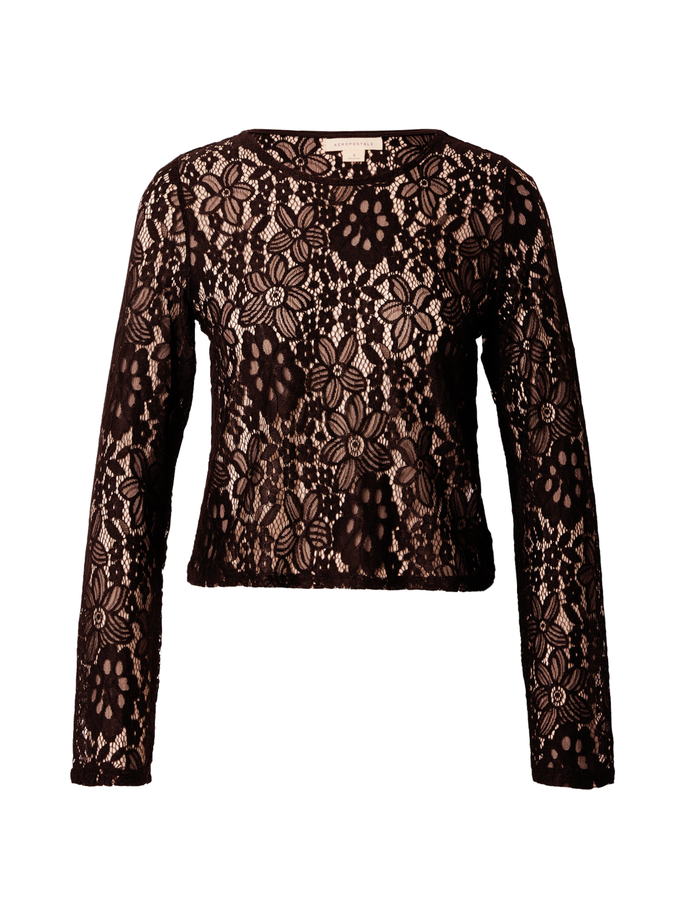 AÉROPOSTALE Shirt in Schwarz: Vorderseite