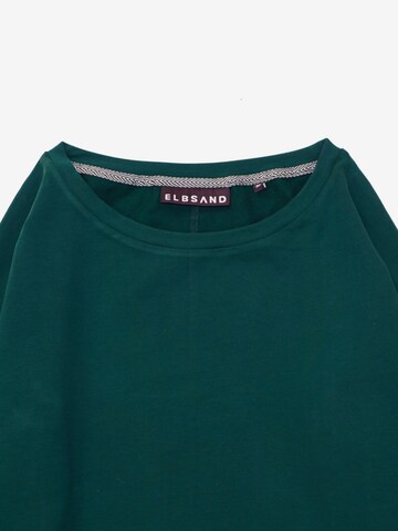 Sweat-shirt 'Riane' Elbsand en vert