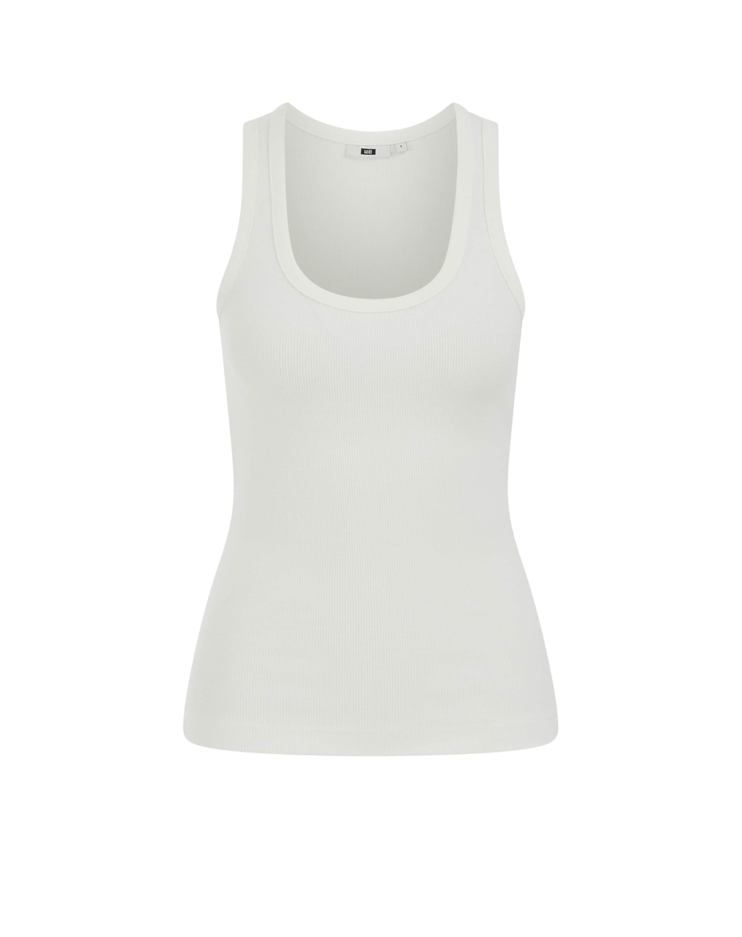 Haut WE Fashion en blanc : devant