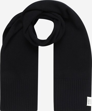 ECOALF Scarf in Black: front