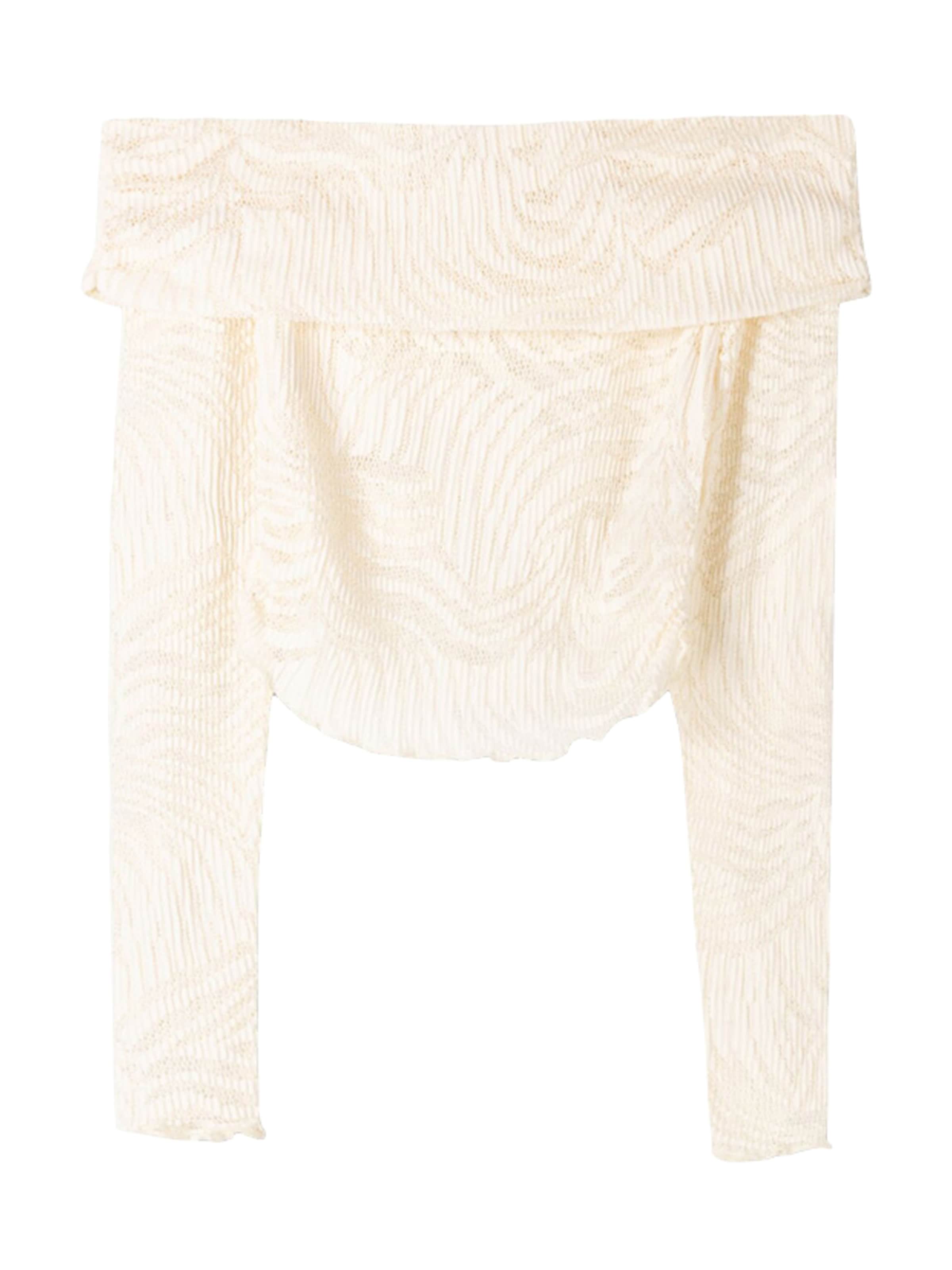 Bershka Shirts i beige: forside