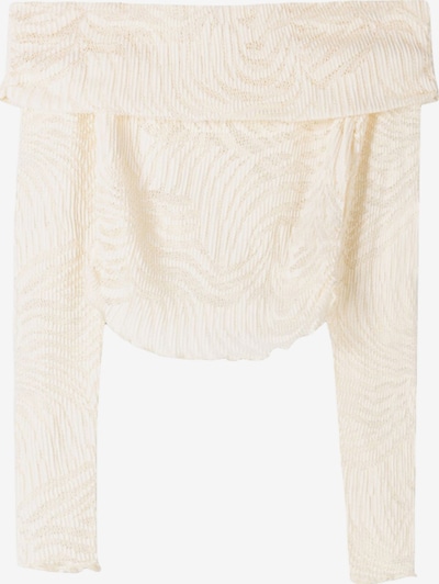 Bershka Majica u ecru/prljavo bijela, Pregled proizvoda