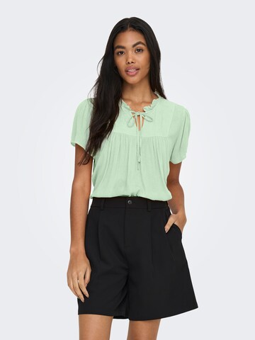 JDY Bluse 'JDYLIMA' i grøn: forside