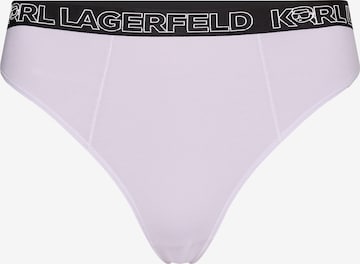 Karl Lagerfeld Трусы-слипы 'Ikonik 2.0' в Лиловый: спереди
