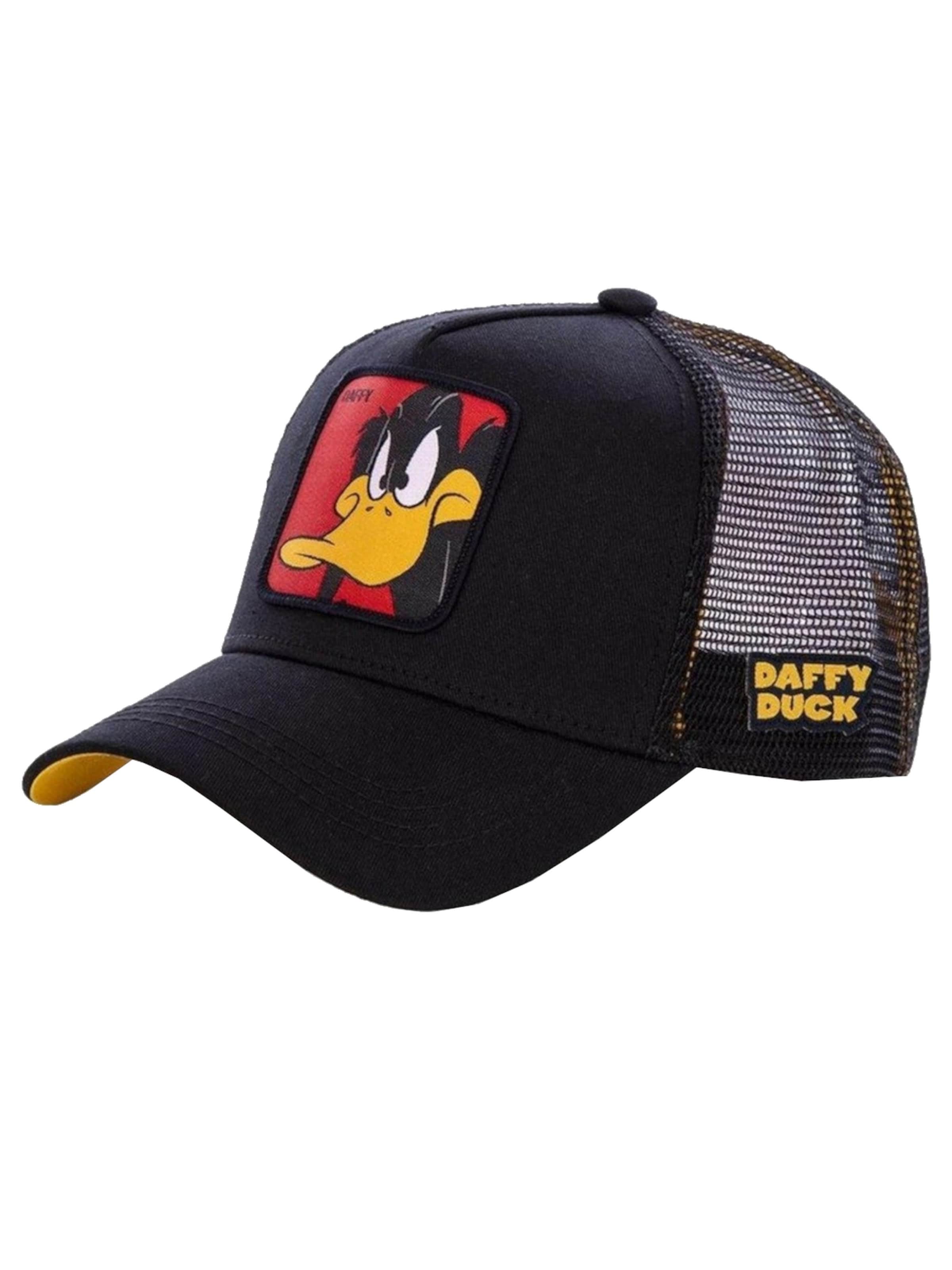 Capslab Cap 'Capslab Looney Tunes Daffy Duck Cap Kids' in Black: front