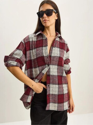 Bianco Lucci Blouse in Red