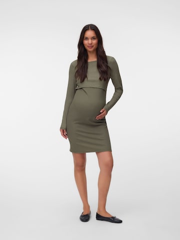 Abito 'MLEVELINE' di MAMALICIOUS in verde