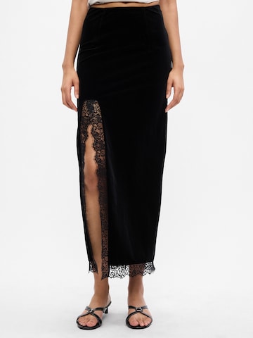 Gina Tricot Rock in Schwarz