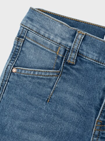 NAME IT Bootcut Džíny 'NKFPolly' – modrá