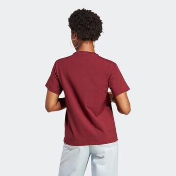 T-shirt 'Adicolor Classics Trefoil' ADIDAS ORIGINALS en rouge
