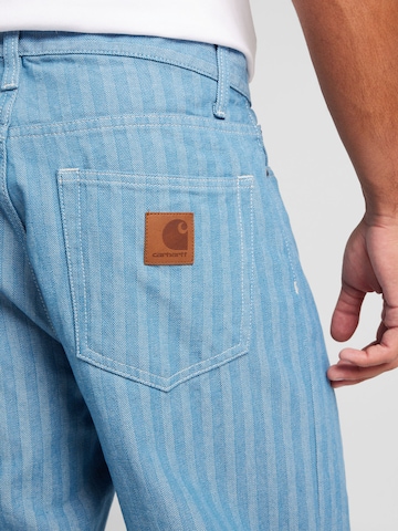 Carhartt WIP Wide leg Jeans 'Menard' i blå