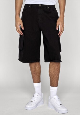 Urban Classics Normální Kapsáče – černá: přední strana