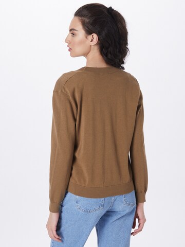 s.Oliver Knit Cardigan in Brown