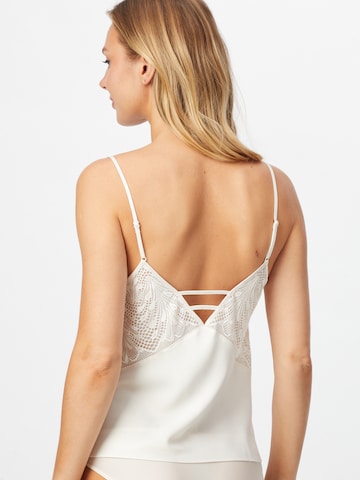 PASSIONATA Pyjamapaita 'CAMISOLE' värissä valkoinen